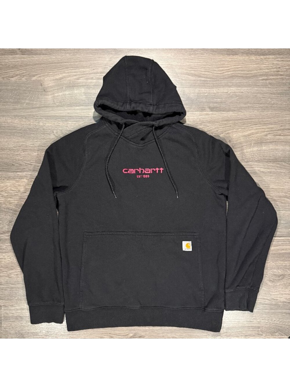 Carhartt Women's Force Relaxed Fit Lightweight Graphic Hoodie - Black